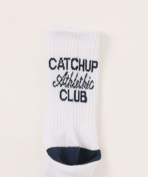 Catchup(ケチャップ)の「“CATCHUP Athlethic CLUB” ソックス 2P(ソックス/靴下・キッズ・ホワイト系その他・M/L/XL/S)」の4枚目の写真