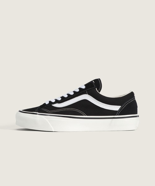VANS(バンズ)の「VANS PREMIUM オールドスクール 36 / LX Old Skool 36 BLACK/MARSHMAL VN000E8VBPT1(スニーカー・メンズ・ブラック・9/8.5/7.5/7/6.5/10/6/5.5/9.5)」の1枚目の写真