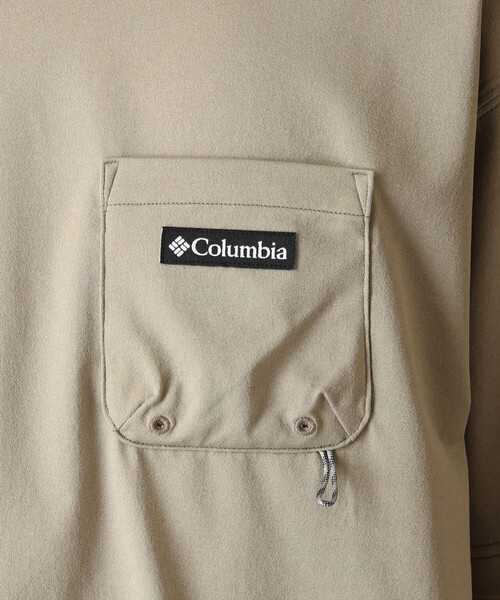 Columbia(コロンビア)の「UVカット 冷感 Columbia/ ポーラーパイオニアII ショートスリーブ Tシャツ /コロンビア(Tシャツ/カットソー・メンズ・ベージュ/ブラック/ブルーグリーン/ホワイト・S/L/M/XL)」の15枚目の写真