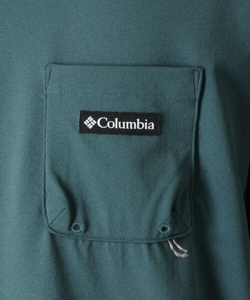 Columbia(コロンビア)の「UVカット 冷感 Columbia/ ポーラーパイオニアII ショートスリーブ Tシャツ /コロンビア(Tシャツ/カットソー・メンズ・ベージュ/ブラック/ブルーグリーン/ホワイト・S/L/M/XL)」の18枚目の写真