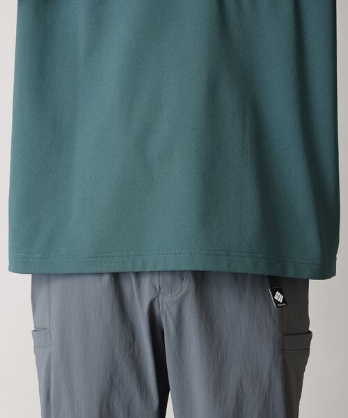 Columbia(コロンビア)の「UVカット 冷感 Columbia/ ポーラーパイオニアII ショートスリーブ Tシャツ /コロンビア(Tシャツ/カットソー・メンズ・ベージュ/ブラック/ブルーグリーン/ホワイト・S/L/M/XL)」の20枚目の写真