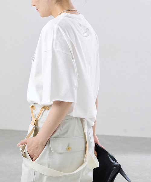IENA(イエナ)の「Work of Art Kendai/ワークオブアートケンダイ グラフィック Tシャツ GRAPHIC TSHIRTS(Tシャツ/カットソー・レディース・チャコールグレー/ホワイト・FREE)」の20枚目の写真