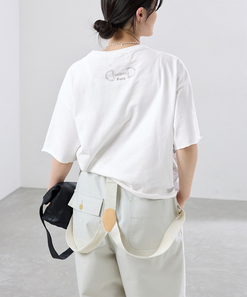 IENA(イエナ)の「Work of Art Kendai/ワークオブアートケンダイ グラフィック Tシャツ GRAPHIC TSHIRTS(Tシャツ/カットソー・レディース・チャコールグレー/ホワイト・FREE)」の19枚目の写真
