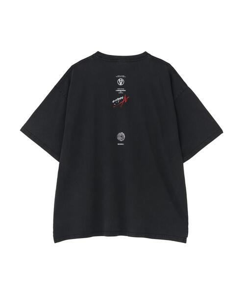 ADAM PATEK(アダムパテック)の「ADAMPATEK/アダムパテック/RED:BANSHEE SPIKE THRONE Graphic short sleeve t-shirt(Tシャツ/カットソー・メンズ・ブラック・2/1)」の11枚目の写真