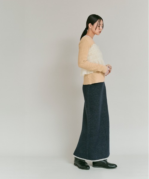 W:Huku(フーク)の「【W:Huku / ブライトシフォン】ベアトップ ビスチェ / Bright Chiffon Bear Top Bustier(Tシャツ/カットソー・レディース・ブラック/アイボリー・FREE)」の14枚目の写真