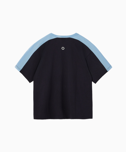 HELLO SUNRISE(ハローサンライズ)の「HS Longboard Tee_Navy(Tシャツ/カットソー・レディース・ネイビー・SMALL/MEDIUM/LARGE)」の3枚目の写真