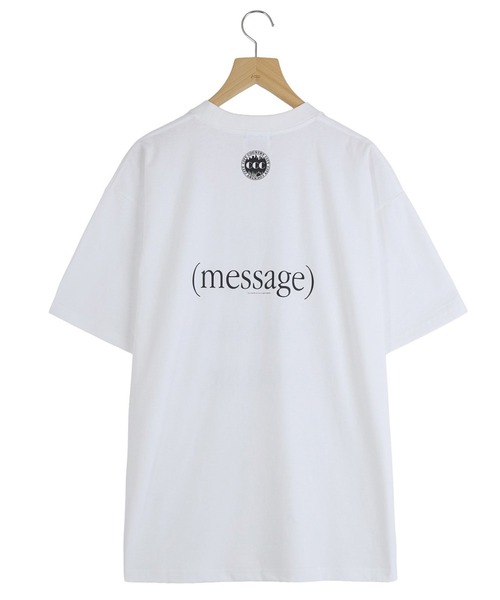 CITY COUNTRY CITY（シティーカントリーシティー）の「CITY COUNTRY CITY / シティー カントリー シティー：COTTON T-SHIRT_KOTOZUKE：CCC-261T008[WAX]（Tシャツ/カットソー・メンズ・ブラック×ホワイト/ホワイト×ブラック・S/M）」の12枚目の写真