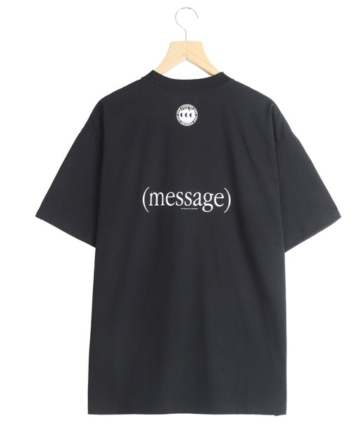 CITY COUNTRY CITY（シティーカントリーシティー）の「CITY COUNTRY CITY / シティー カントリー シティー：COTTON T-SHIRT_KOTOZUKE：CCC-261T008[WAX]（Tシャツ/カットソー・メンズ・ブラック×ホワイト/ホワイト×ブラック・S/M）」の4枚目の写真