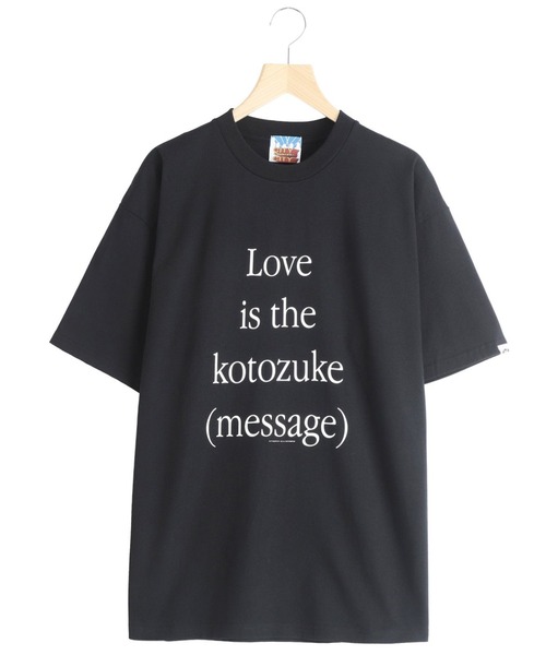 CITY COUNTRY CITY（シティーカントリーシティー）の「CITY COUNTRY CITY / シティー カントリー シティー：COTTON T-SHIRT_KOTOZUKE：CCC-261T008[WAX]（Tシャツ/カットソー・メンズ・ブラック×ホワイト/ホワイト×ブラック・S/M）」の3枚目の写真