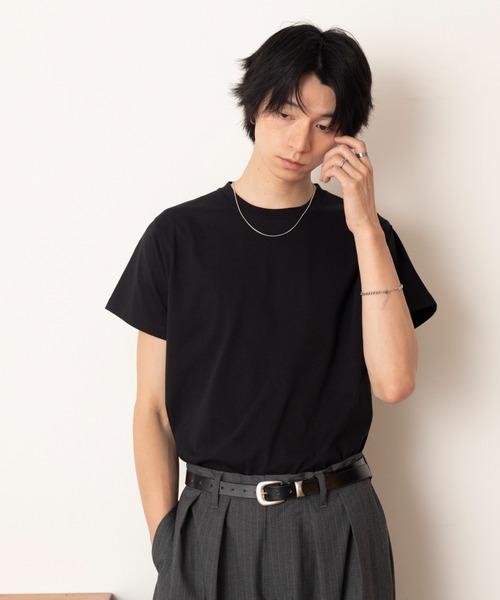 LUCY(ルーシー)の「LUCY/マルチファンクッションコンパクトT(Tシャツ/カットソー・メンズ・ダークグレー/ブラック/オフホワイト・MEDIUM/LARGE)」の20枚目の写真