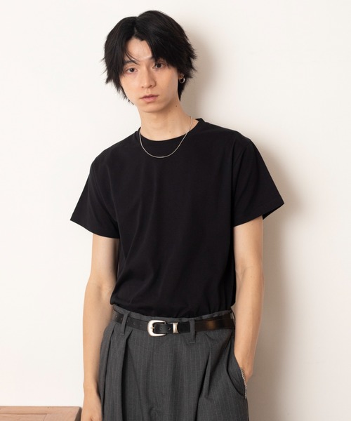LUCY(ルーシー)の「LUCY/マルチファンクッションコンパクトT(Tシャツ/カットソー・メンズ・ダークグレー/ブラック/オフホワイト・MEDIUM/LARGE)」の21枚目の写真