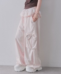 OLIVE des OLIVE | バレルレッグリボンカーゴパンツ(カーゴパンツ)