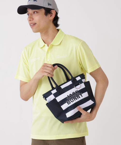 Jack Bunny!!(ジャックバニー)の「【Jack Bunny!!】カートバッグ (UNISEX)(トートバッグ・レディース・ピンク/イエロー/ダークインディゴブルー/ブラウン・FREE)」の3枚目の写真