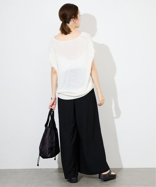 SLOBE IENA(スローブイエナ)の「《追加3》ラップジャージパンツ(その他パンツ・レディース・ブラック・38/36)」の16枚目の写真