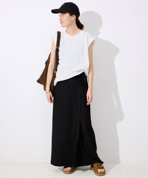 SLOBE IENA(スローブイエナ)の「《追加3》ラップジャージパンツ(その他パンツ・レディース・ブラック・38/36)」の17枚目の写真