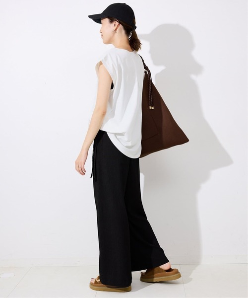 SLOBE IENA(スローブイエナ)の「《追加3》ラップジャージパンツ(その他パンツ・レディース・ブラック・38/36)」の18枚目の写真