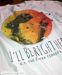【E.T.】A friend from beyond 映画 ライセンス Tシャツ ヴィンテージ風 プリントデザインメンズ レディース