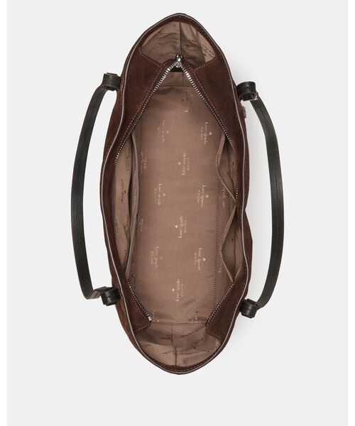 kate spade new york（ケイトスペード ニューヨーク）の「マーロウ スエード トート バッグ（トートバッグ・レディース・ブラウン・ONESIZE）」の4枚目の写真