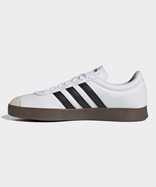adidas(アディダス)の「VL コート ベース / VL COURT BASE / アディダス adidas スニーカー(スニーカー・メンズ・ホワイト×ブラック・22.0cm/22.5cm/23.0cm/23.5cm/24.0cm/24.5cm/25.0cm/25.5cm/26.0cm/26.5cm/27.0cm/27.5cm/28.0cm/28.5cm/29.0cm)」の6枚目の写真