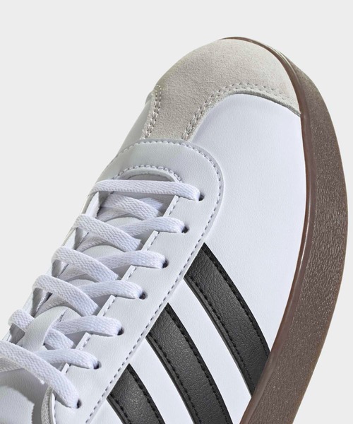 adidas(アディダス)の「VL コート ベース / VL COURT BASE / アディダス adidas スニーカー(スニーカー・メンズ・ホワイト×ブラック・22.0cm/22.5cm/23.0cm/23.5cm/24.0cm/24.5cm/25.0cm/25.5cm/26.0cm/26.5cm/27.0cm/27.5cm/28.0cm/28.5cm/29.0cm)」の8枚目の写真