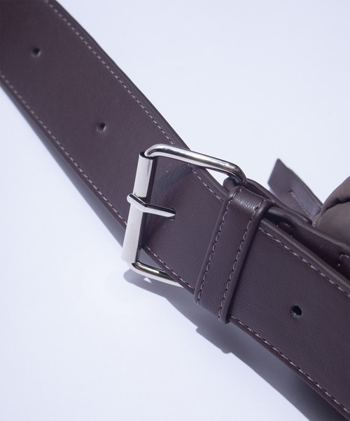 F/CE. (エフシーイー)の「F/CE. TECH LEATHER SHOULDER DUFFLE BAG / エフシーイー テックレザー ショルダー ダッフルバッグ(ショルダーバッグ・レディース・ブラック/ブラウン・FREE)」の10枚目の写真