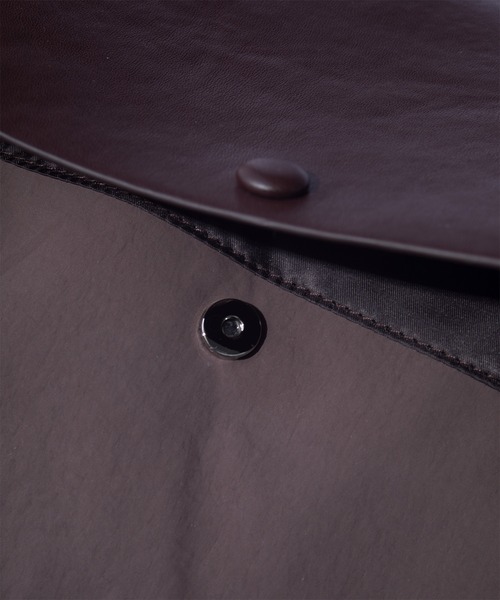F/CE. (エフシーイー)の「F/CE. TECH LEATHER SHOULDER DUFFLE BAG / エフシーイー テックレザー ショルダー ダッフルバッグ(ショルダーバッグ・レディース・ブラック/ブラウン・FREE)」の12枚目の写真