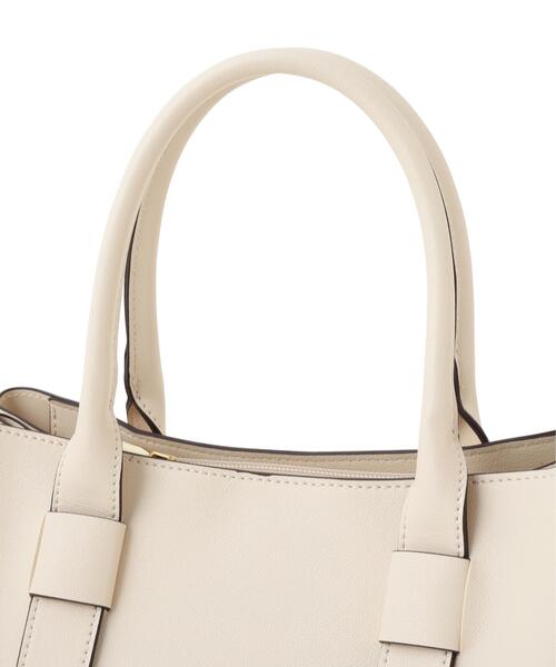 PROPORTION BODY DRESSING(プロポーションボディドレッシング)の「リボンハンドルバッグ / 1216281901(ショルダーバッグ・レディース・ブラウン/ブラック/オフホワイト・フリ-)」の9枚目の写真