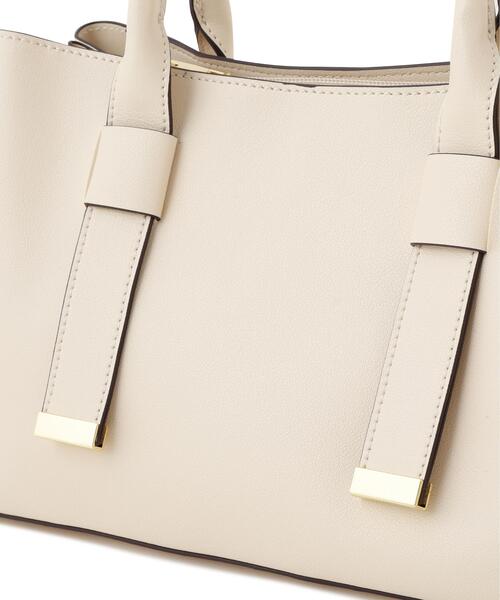 PROPORTION BODY DRESSING(プロポーションボディドレッシング)の「リボンハンドルバッグ / 1216281901(ショルダーバッグ・レディース・ブラウン/ブラック/オフホワイト・フリ-)」の10枚目の写真