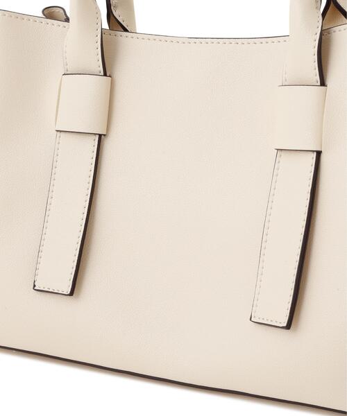 PROPORTION BODY DRESSING(プロポーションボディドレッシング)の「リボンハンドルバッグ / 1216281901(ショルダーバッグ・レディース・ブラウン/ブラック/オフホワイト・フリ-)」の11枚目の写真