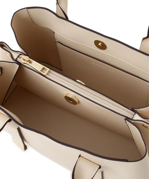 PROPORTION BODY DRESSING(プロポーションボディドレッシング)の「リボンハンドルバッグ / 1216281901(ショルダーバッグ・レディース・ブラウン/ブラック/オフホワイト・フリ-)」の12枚目の写真