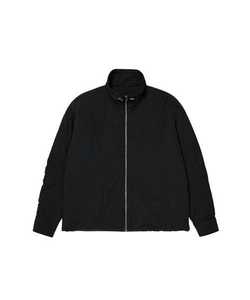 DEINET(ダイニット)の「DEINET CHECK CONTRAST BOMBER JACKET IN BLACK(ナイロンジャケット・レディース・その他・FREE)」の3枚目の写真