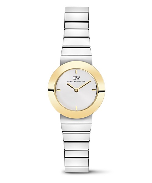 Daniel Wellington(ダニエルウェリントン)の「STELLA Piano-Link 24MM レディース腕時計(アナログ腕時計・レディース・ホワイト×ゴールド/イエローゴールド・24)」の2枚目の写真