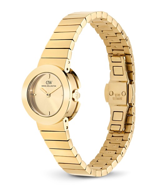 Daniel Wellington(ダニエルウェリントン)の「STELLA Piano-Link 24MM レディース腕時計(アナログ腕時計・レディース・ホワイト×ゴールド/イエローゴールド・24)」の5枚目の写真