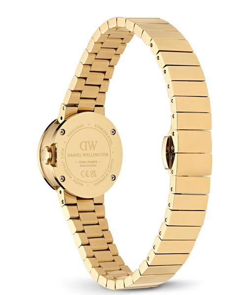 Daniel Wellington(ダニエルウェリントン)の「STELLA Piano-Link 24MM レディース腕時計(アナログ腕時計・レディース・ホワイト×ゴールド/イエローゴールド・24)」の7枚目の写真