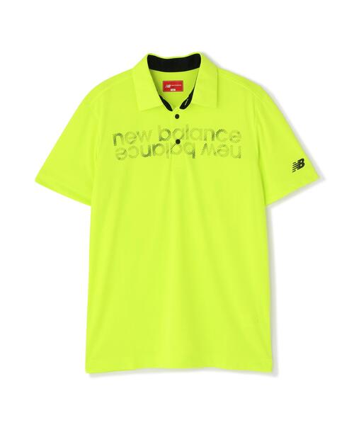New Balance Golf（ニューバランスゴルフ）の「接触冷感 半袖カラーシャツ (MENS)（ポロシャツ・メンズ・ホワイト/ブラック/イエロー系その他・MEDIUM/LARGE/X-LARGE）」の7枚目の写真