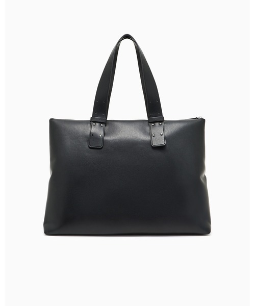 ARMANI EXCHANGE(アルマーニエクスチェンジ)の「【A|X アルマーニ エクスチェンジ】フロントポケット トートバッグ(トートバッグ・レディース・ブラック・FREE)」の3枚目の写真
