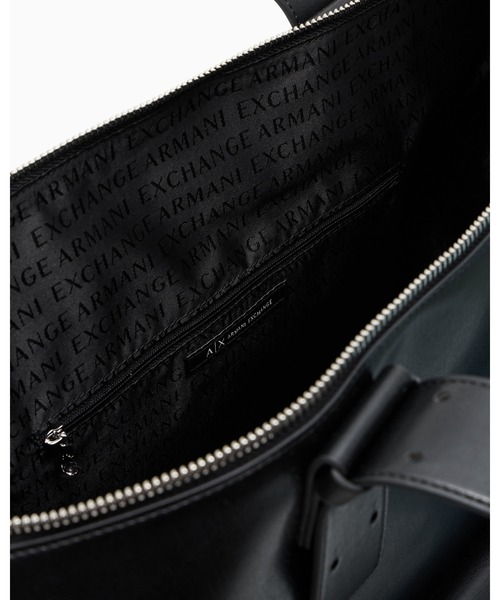 ARMANI EXCHANGE(アルマーニエクスチェンジ)の「【A|X アルマーニ エクスチェンジ】フロントポケット トートバッグ(トートバッグ・レディース・ブラック・FREE)」の5枚目の写真
