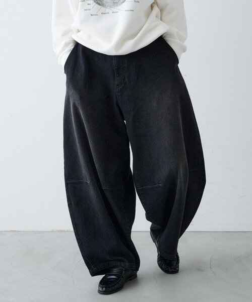 CIAOPANIC TYPY（チャオパニックティピー）の「【UNISEX】柔らかヴィンテージTYPYDENIM（デニムパンツ・メンズ・ブラック/インディゴブルー/ブラウン・ONE SIZE）」の19枚目の写真