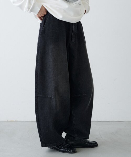 CIAOPANIC TYPY（チャオパニックティピー）の「【UNISEX】柔らかヴィンテージTYPYDENIM（デニムパンツ・メンズ・ブラック/インディゴブルー/ブラウン・ONE SIZE）」の20枚目の写真