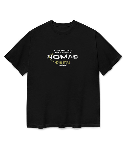 HALFNINE(ハーフナイン)の「ノマド 半袖Tシャツ F04BRD_HBX10993(Tシャツ/カットソー・メンズ・グレー系その他/ブラック/ブルー/ホワイト・L/M/S/XL)」の3枚目の写真