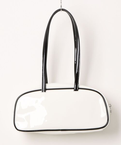 PUMA(プーマ)の「PUMA プーマ M 1976 FLUTE GRIP BAG カジュアルバッグ 092864 02WH/BK(ボディバッグ/ウエストポーチ・メンズ・ホワイト・FREE)」の2枚目の写真