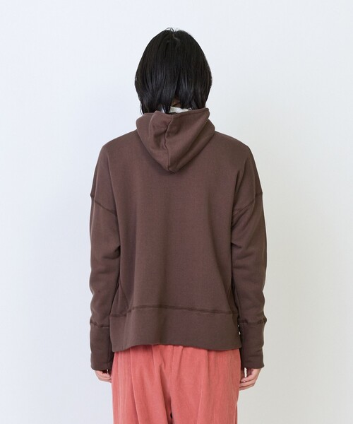 LOISIR(ロワズィール)の「度詰め裏毛ジップフーディ(Tシャツ/カットソー・レディース・ブラウン/ブラック/ベージュ・FREE)」の10枚目の写真