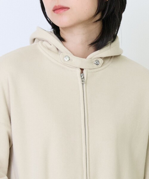 LOISIR(ロワズィール)の「度詰め裏毛ジップフーディ(Tシャツ/カットソー・レディース・ブラウン/ブラック/ベージュ・FREE)」の17枚目の写真