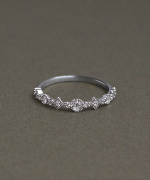 JUPITER(ジュピター)の「【Pt900】ローズカットダイヤモンドリング(0.20ct)(リング・レディース・プラチナム・#11)」の1枚目の写真