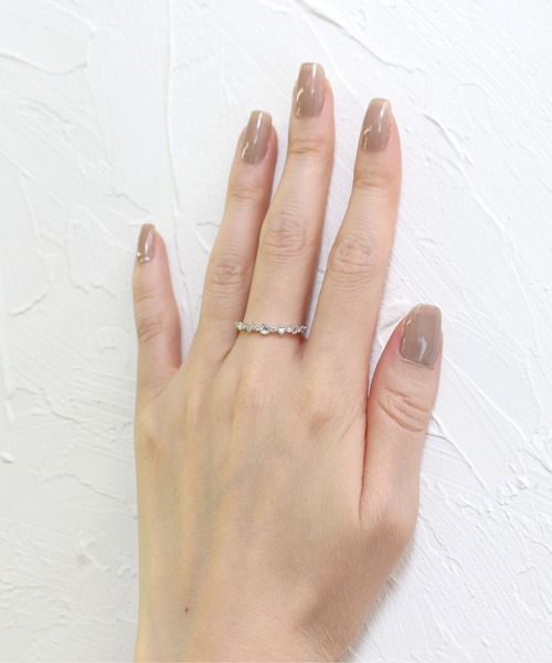 JUPITER(ジュピター)の「【Pt900】ローズカットダイヤモンドリング(0.20ct)(リング・レディース・プラチナム・#11)」の2枚目の写真