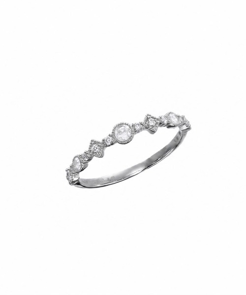 JUPITER(ジュピター)の「【Pt900】ローズカットダイヤモンドリング(0.20ct)(リング・レディース・プラチナム・#11)」の4枚目の写真