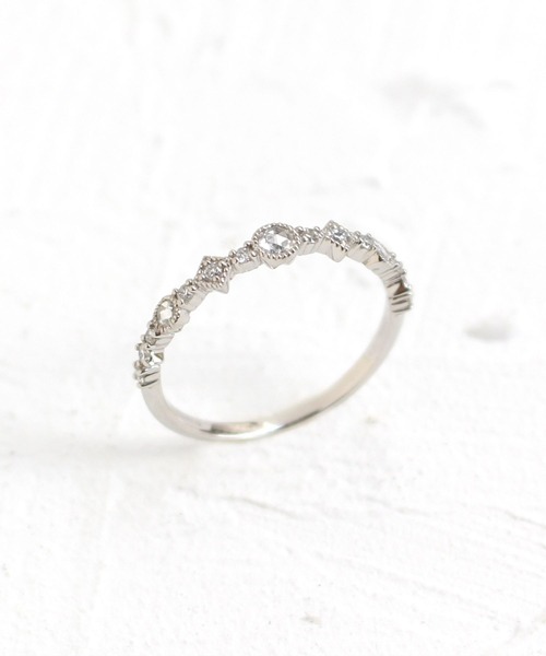 JUPITER(ジュピター)の「【Pt900】ローズカットダイヤモンドリング(0.20ct)(リング・レディース・プラチナム・#11)」の3枚目の写真