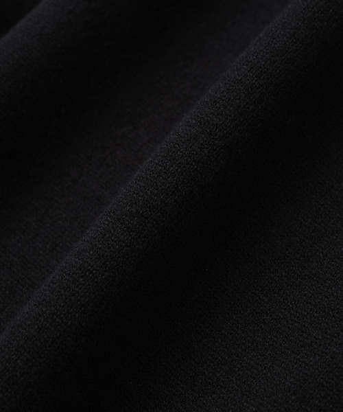KNITTED(ニッティド)の「ベーシックエッセンシャルクロップラウンドニットBLACK(ニット/セーター・メンズ・その他・M/L/XL)」の4枚目の写真