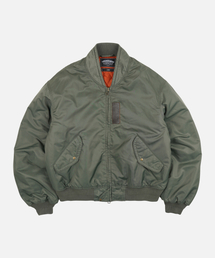 NYLON FLIGHT JACKET _ OLIVE