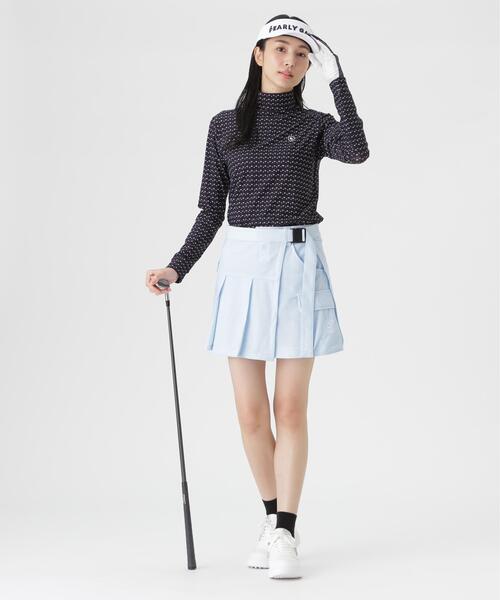 PEARLY GATES(パーリーゲイツ)の「Pe蜂巣メッシュスカート (WOMENS)(スカート・レディース・ネイビー/ブルー・SMALL/MEDIUM/LARGE)」の6枚目の写真